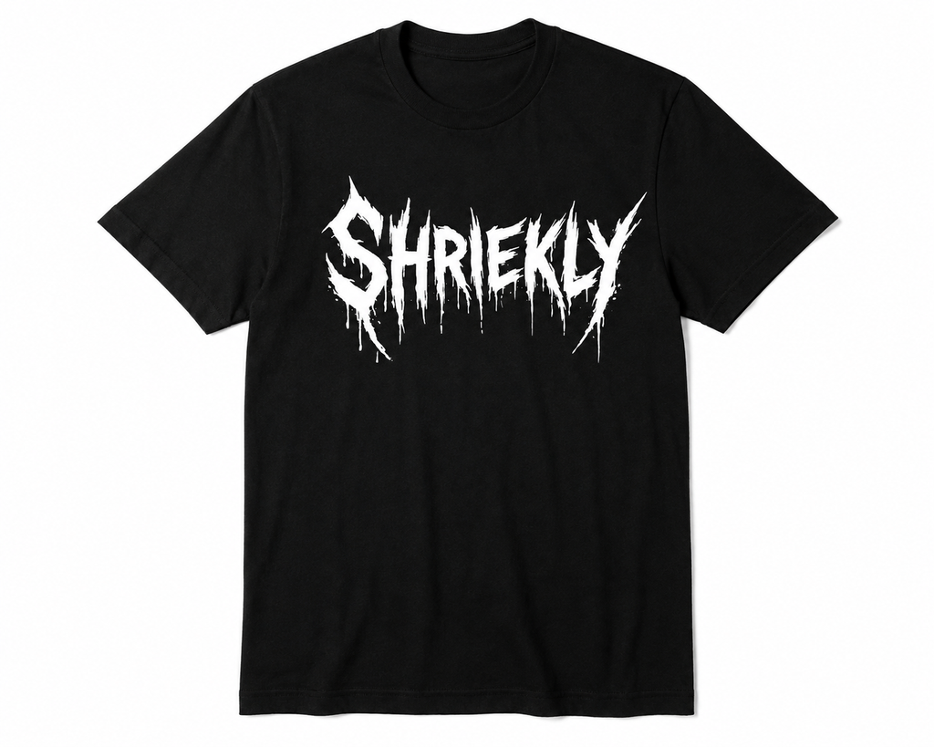 Shriekly Black Basic Unisex t-shirt